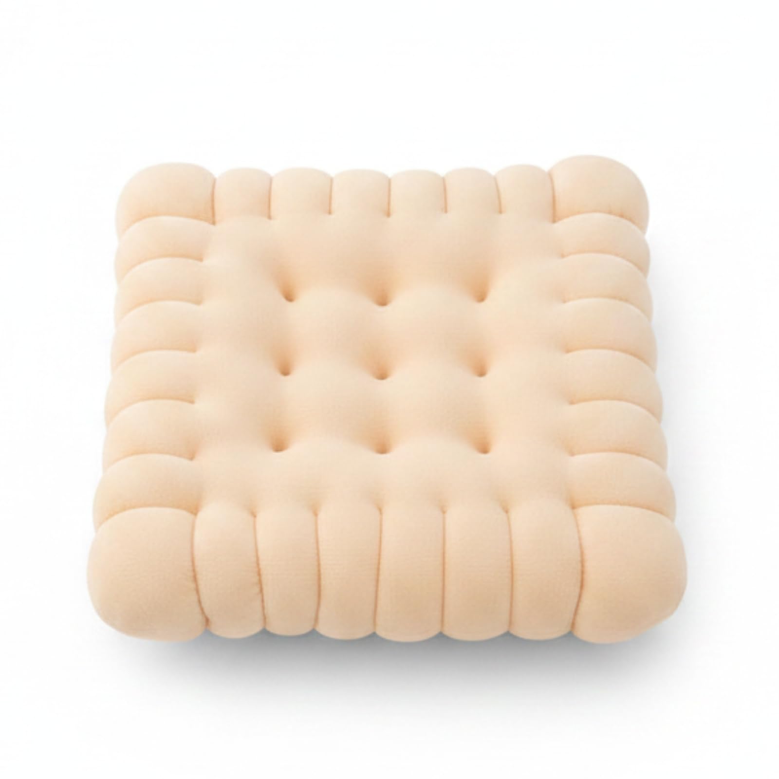Coussin de chaise biscuit chocolaté pour coin repas chaleureux