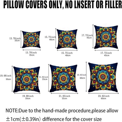 Housse coussin 75x75cm anti tache et imperméable pour grand canapé