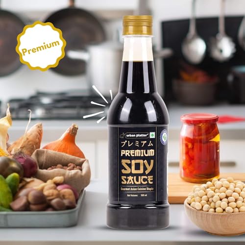Image of Urban Platter Premium Soy Sauce, 500ml (Naturally Brewed | Umami | Suitable for Stir Fry | Asian Cuisine)