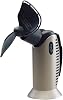 Caframo Tiny Tornado II. Heavy Duty Handheld Fan. Standing Option. Built to Last., Titanium, Small