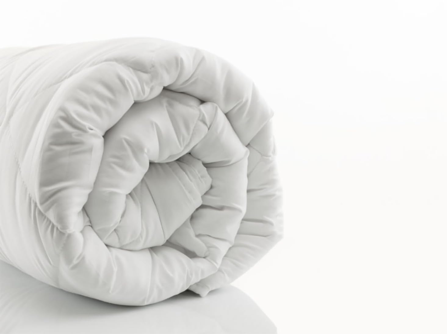 Textile Wise 4.5 Tog Single Duvet Quilt For Cozy Nights - All Season Anti Allergy Duvets Hollowfibre Filling Thick - Box Stitched Uk Made
