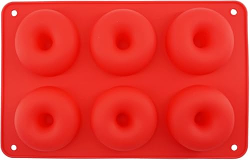 Bandeja de silicona para hornear, molde de dona, molde de silicona para hornear, molde de decoración antiadherente, herramientas de dona, molde de