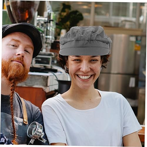 Luxshiny Chapéu Bonés De Chef Acessórios De Chef De Chef De Comida Decorar Pontiagudo Homem Algodão