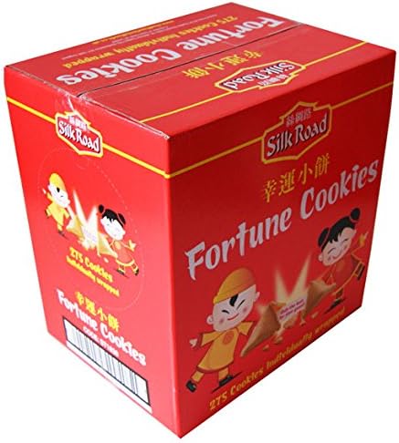 Silk Road Brand Fortune Cookies - 275 Cookies