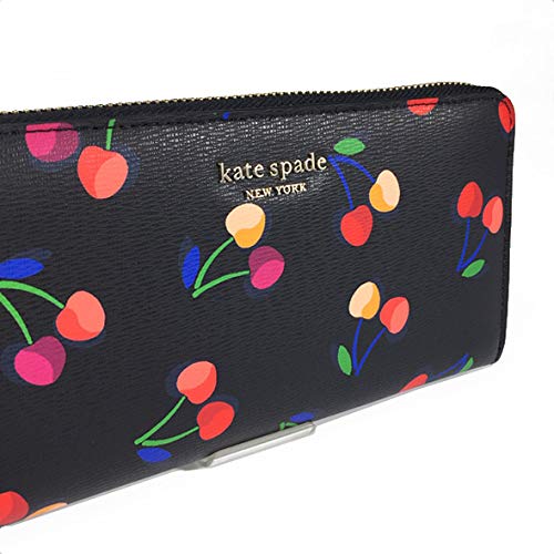 katespadenewyork（ケイトスペード）『スペンサーチェリージップアラウンドコンチネンタルウォレット』