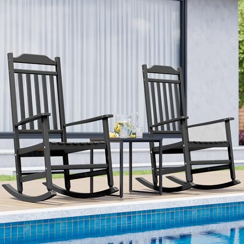 LHBcraft Oversized HDPE Rocking Chair