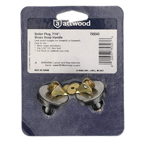 Attwood Unisex Adult 1/2 Inch Boating Plumbing Fittings, Brass, One Size Us #TOP6