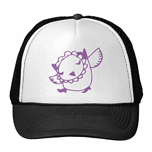 Chapeau de maille oiseau simple dessin au trait casquette nylon réglable