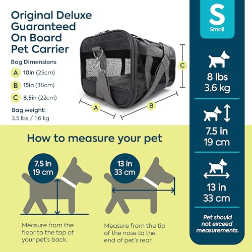 image for Sherpa Original Deluxe Travel Pet Carrier, Airline Approved & Guarante