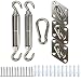 Kuality Sun Shade Sail Hardware Kit, Heavy Duty Stainless Steel for Triangle Shade Sails Installation,6inch