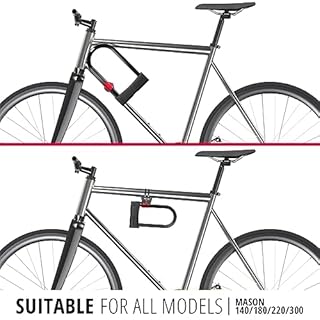 SeatyLock Bike U Lock Support de montage pour vélo - Kit de montage robuste pour Seatylock Mason Model ULocks - Accessoire de fixation de vélo portable sécurisé pour vélos électriques et scooters