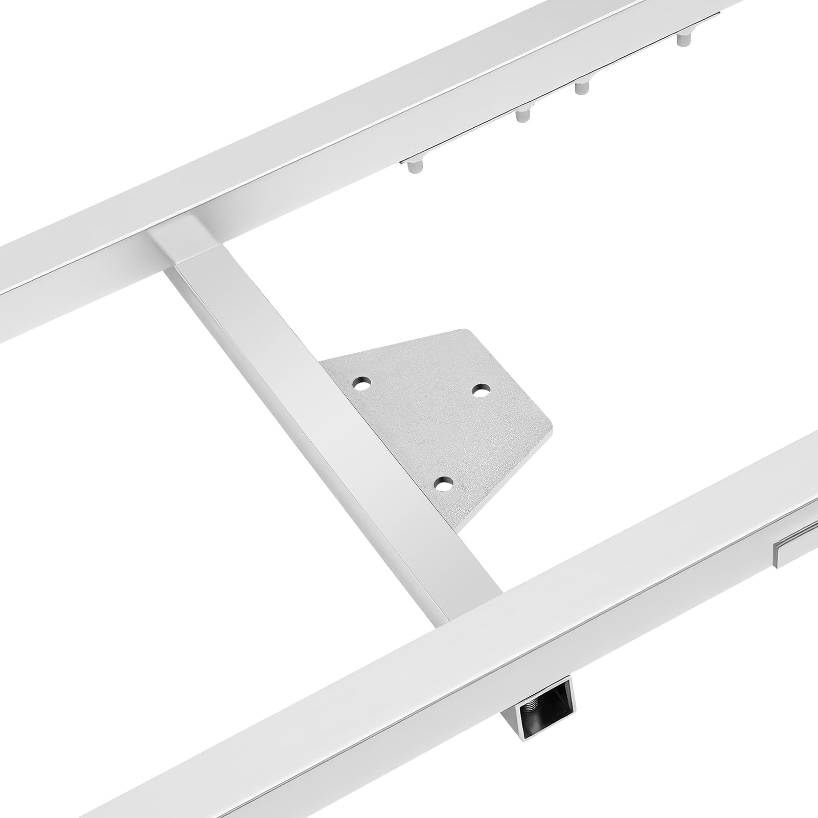 Riel de guía de motosierra, 270 cm, aserradero portátil, molinillo de motosierra, riel de guía de aleación de aluminio, compatible con diferentes motosierras y molinos de motosierra