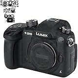 Kiorafoto Anti-Scratch Anti-Wear Camera Body Skin Cover Protector Film for Panasonic Lumix GH5/GH5S - Camouflage Black