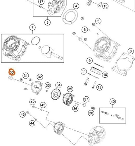 Tapa de ventilación KTM 65 SX XC 2009-13 46237036044