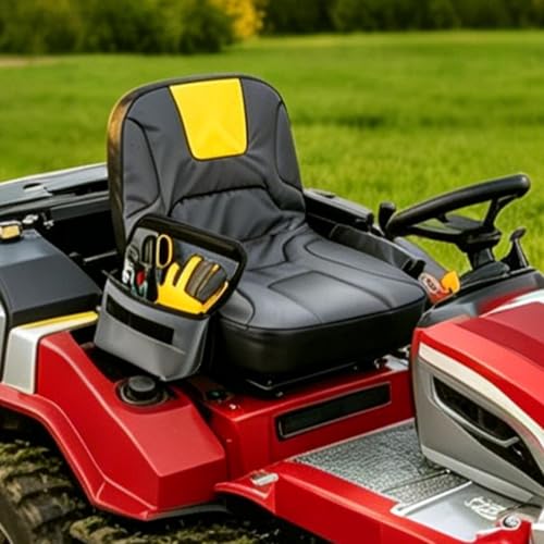 BeGyoku 600D Riding Lawn Mower Seat Cover Review: Waterproof Grey Tractor Seat Protection