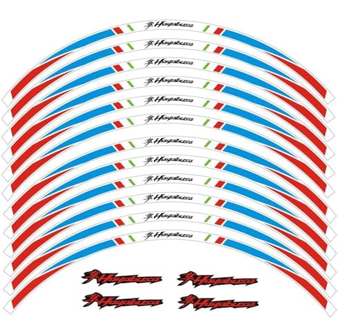 Stickers jante Suzuki Hayabusa GSX1300R réfléchissants roue