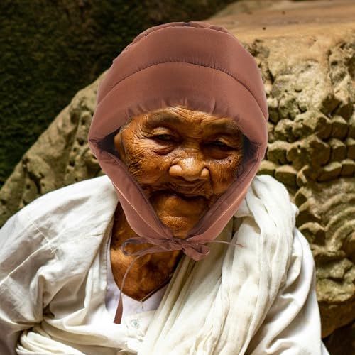 Sombrero anticolisión regulable de algodón puro para cuidar a ancianos en casa 6