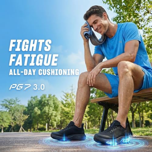 Image of ANTA Men's PG7 3.0 Cushioning Running Shoes Enhanced Lateral Support Athletic Sneakers Lightweight and Breathable Shoes for Gym Walking and Standing