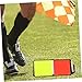 Sosoport 4sets Referee Cards Wallet Professional Referee Kit Soccer Accessories Match Accessory Soccer Cards Portable Game Tools