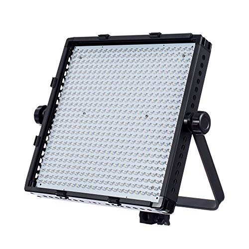 Fovitec - 1x Photography & Video Daylight 1st Gen 600 LED Panel - [93 CRI][Continuous Lighting][Dimmer Knob][V-Lock Compatible][5600K]