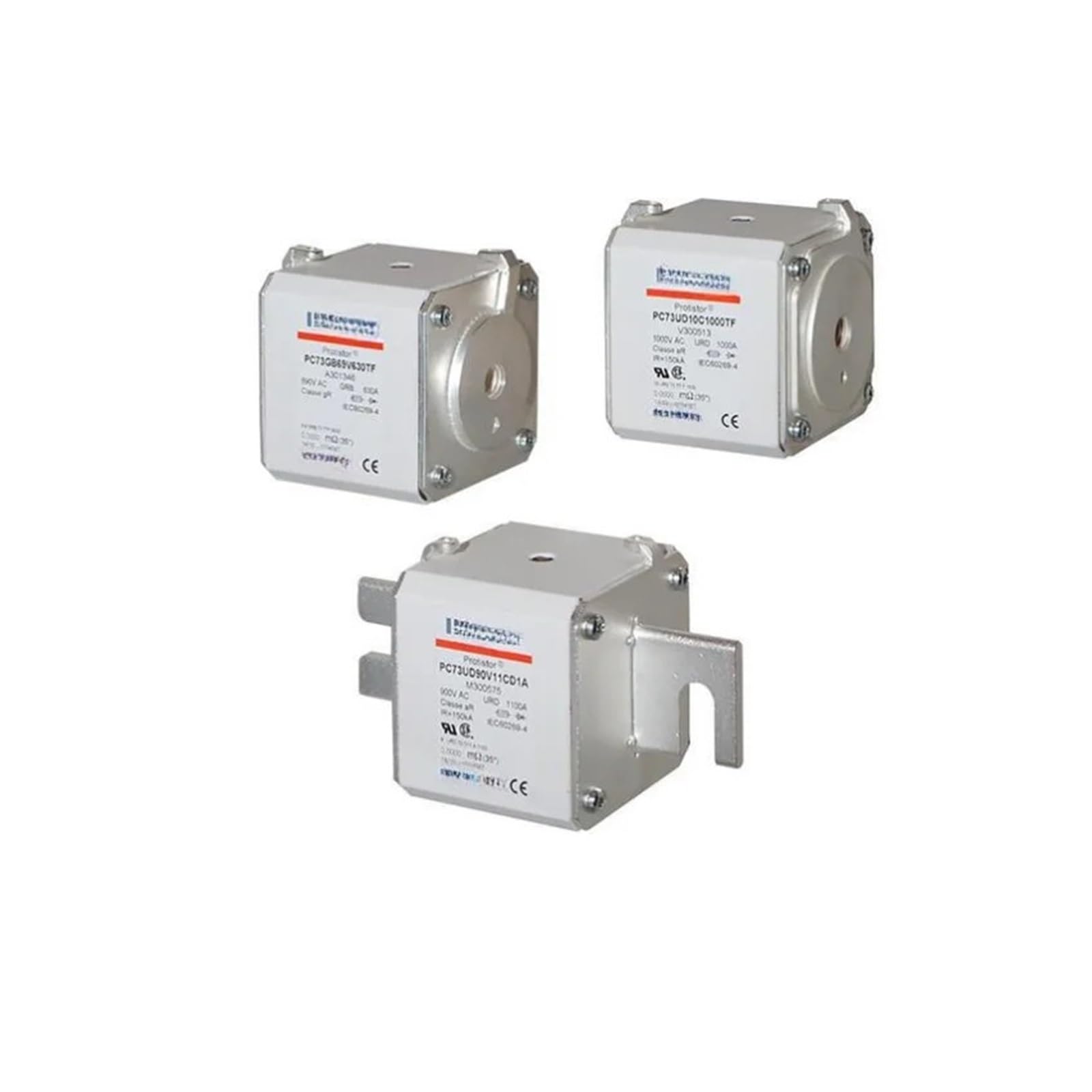 Fusible A065UD73TTI1800 pour protection industrielle haute tension