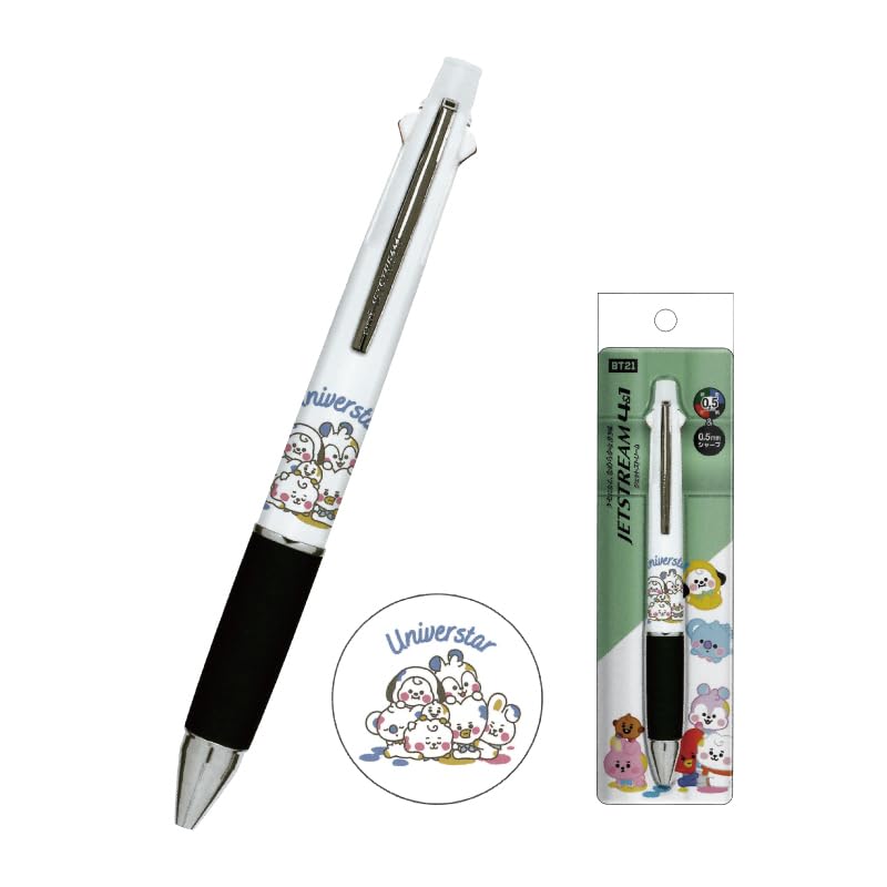 新品未使用 BTS BT21 ジェットストリーム　コンパクトはさみ　ポーチ Amazon | カミオジャパン BT21 ジェットストリーム 3色
