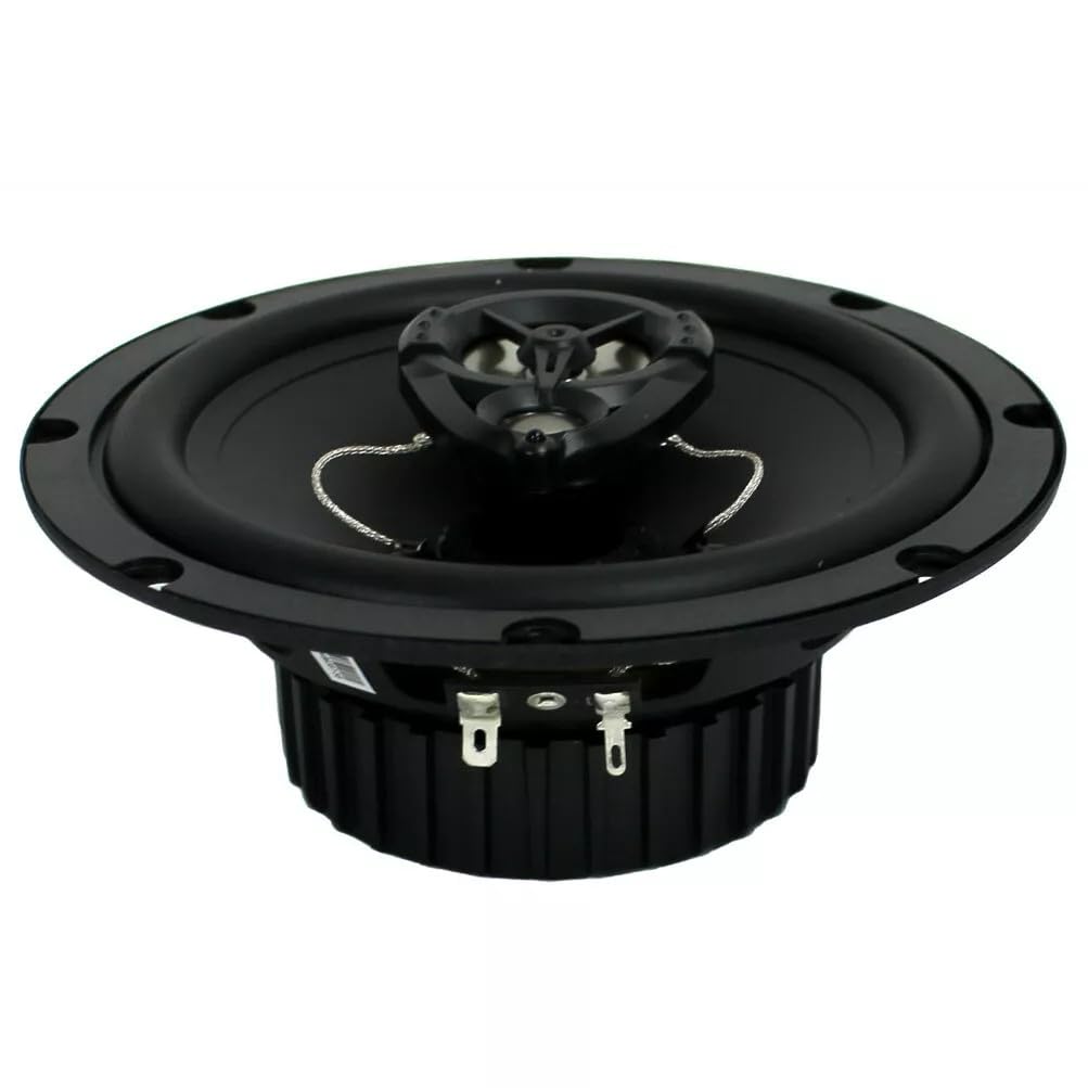 Kit Set para Renegade RX62 2 Altavoces coaxiales de 2 vías, 6,5" 16,5 cm 165 mm, 100 vatios rms 200 vatios máx, 4 Ohm, 90 db spl, para Coches, un par + Rejillas Gratis