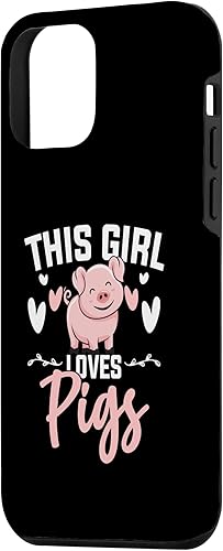 Miniatura 2 de Funda para iPhone 12 mini Animales de granja de cerdos - Esta chica ama a los cerdos