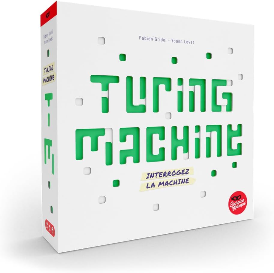 Scorpion Masque Turing Machine | Strategy Game for Teens and Adults | Ages 14+ | 1 to 4 Players | 20 Minutes