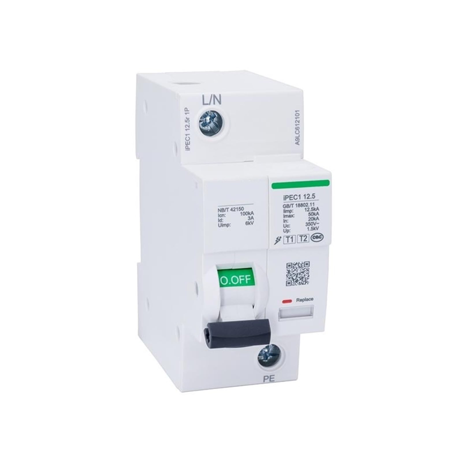 Parasurtenseur iPEC1 12,5 Gn protection tableau électrique