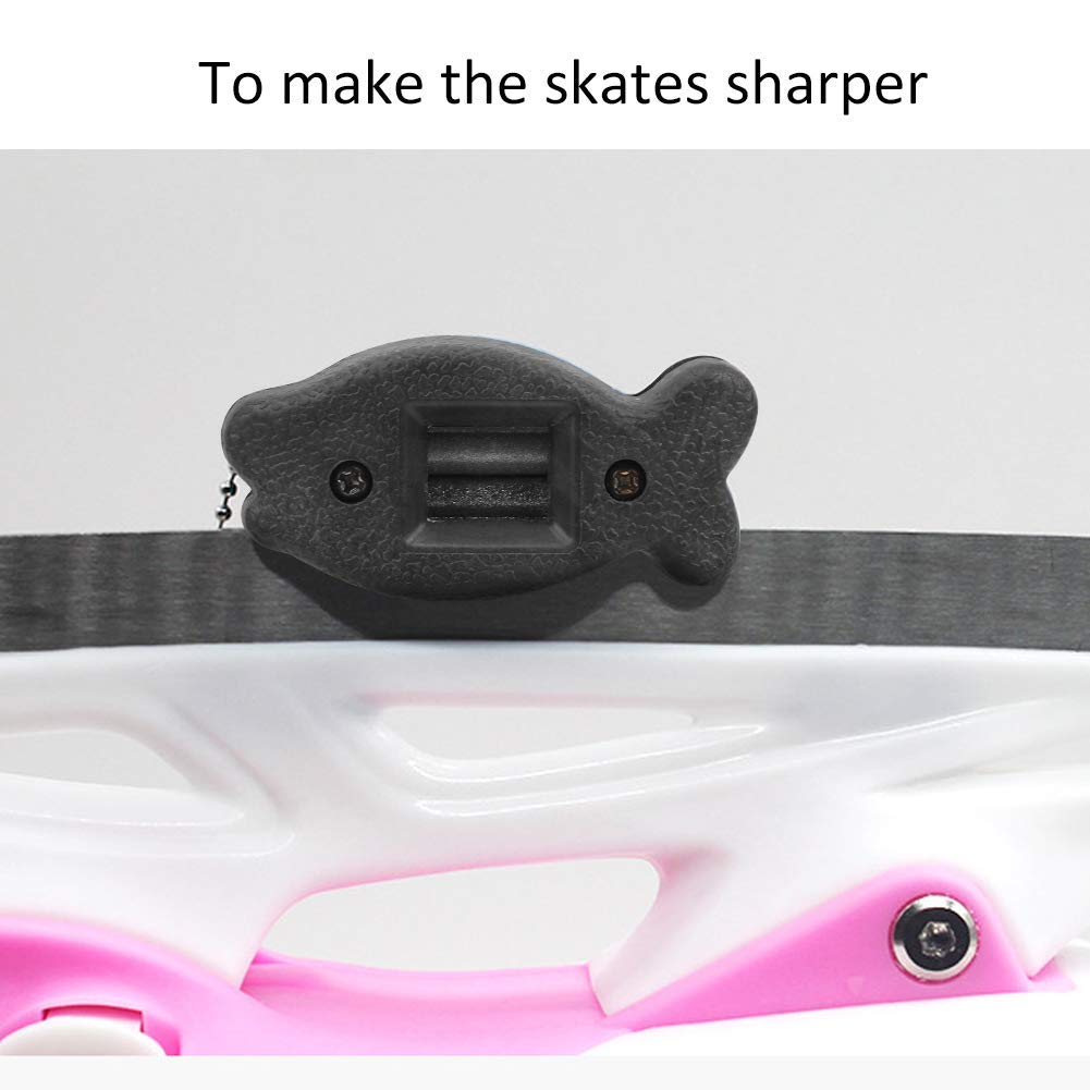Alomejor Affilatrice per Lame per Pattini da Ghiaccio Giocatore Manuale per Lame per Strumento di Manutenzione delle Lame