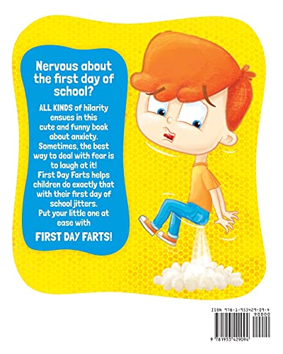 First Day Farts: A Funny Read Aloud Book for Kids About School Anxiety - Image 2