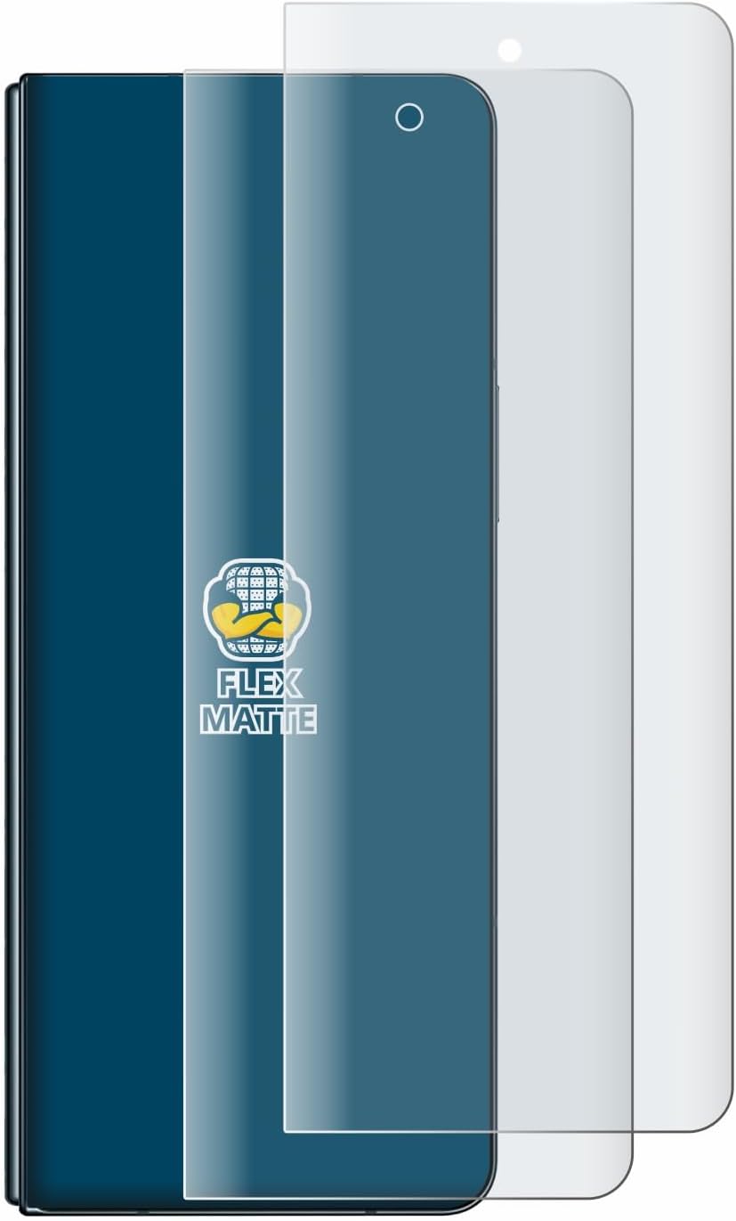 brotect 3D Curved Screen Protector Matte Compatible with Samsung Galaxy Z Fold 4 (2 Pack) - Full Screen Coverage
