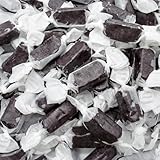 Black Licorice Caramel 16 oz - Fresh Cream and Butter, Soft and Delicious, Small Batch Crafted, Individually Wrapped Candy