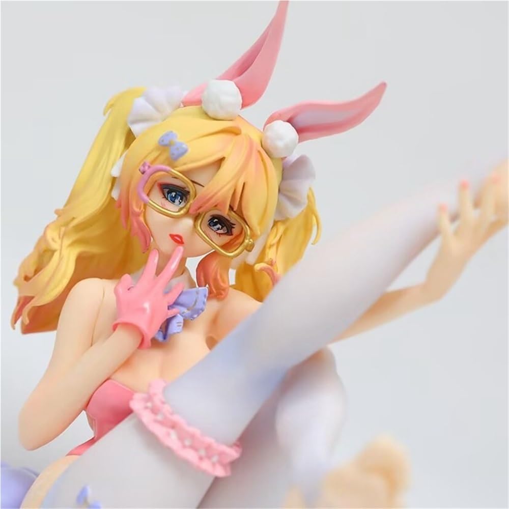 18+ Anime-Charakter-Sammler-Displayfigur, PVC-Statuenmodell(Yellow)