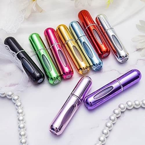 Yamadura Mini Refillable Perfume Portable Atomizer Bottle Refillable Perfume Spray, Refill Pump Case For Traveling And Outgoing (5Ml, 4 Pack) 4 #TOP1
