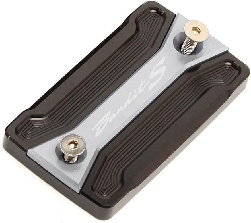 Motorcycle Engine Oil Cap Motorcycle Front Brake Fluid Reservoir Cover & Engine Plug Oil Filler Cap Replacement For Su zuki BANDIT BanditS 650 S650 1250/1250S 1200/S/N(Gray)