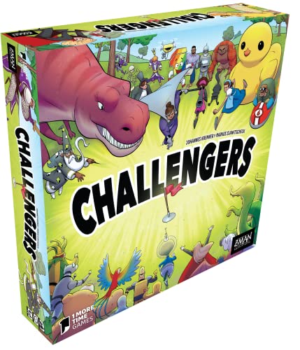 Z-Man Games | Challengers | Juego de Mesa de Estrategia para...