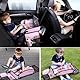 Autositz Tablett für Kinder Reisen, Kleinkind Reise Tablett für Auto Flugzeug, Auto Tabletts für Kinder Roadtrip Essentials, Autositz Tabelle für Kinder Road Trip Aktivitäten (Rosa)