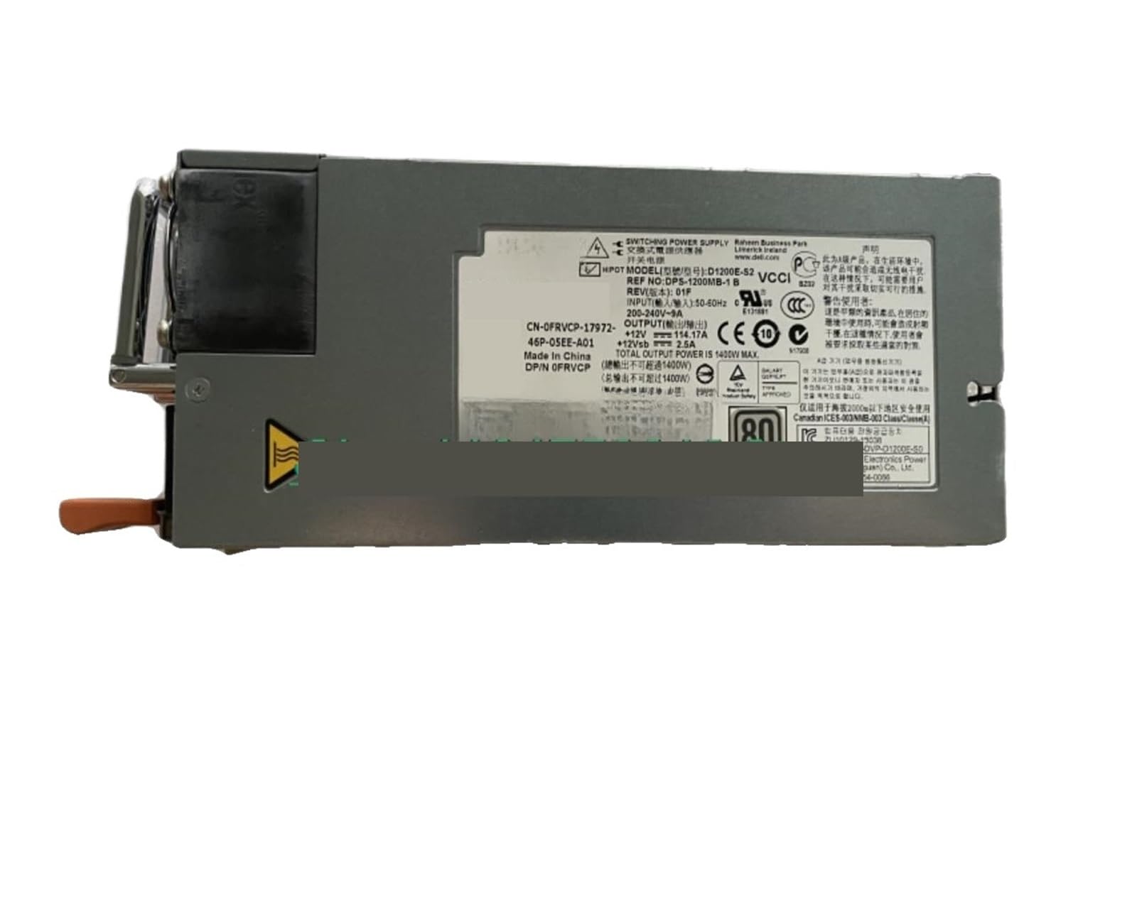 TSCFHGQI 1400W power supply D1200E-S2 DPS-1200MB-1 B 01CNYW 0FRVCP