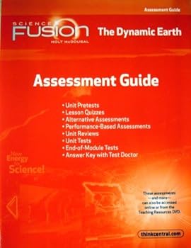 Paperback Assessment Guide Module E Grades 6-8: Module E: the Dynamic Earth (Sciencefusion) Book