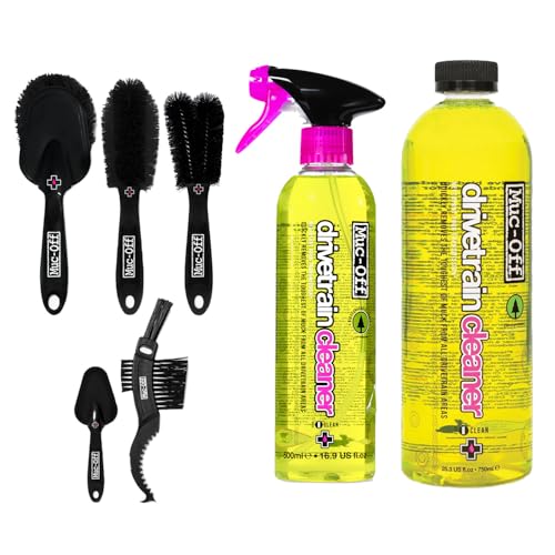 Image of Muc-Off Bio Drivetrain Cleaner | Effective Biodegradable Bicycle Chain Cleaner and Degreaser Spray | Suitable for All Types of Bike