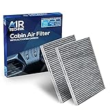 AirTechnik CF11663 Cabin Air Filter w/Activated Carbon (2 Pack) | Fits Buick Enclave 08-17/Chevy