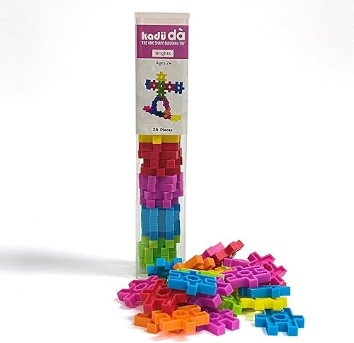 Miniatura 2 de KADU DA Brights - Juego de 28 piezas STEMSTEAM + juguete de construcción, para juego abierto + imaginativo