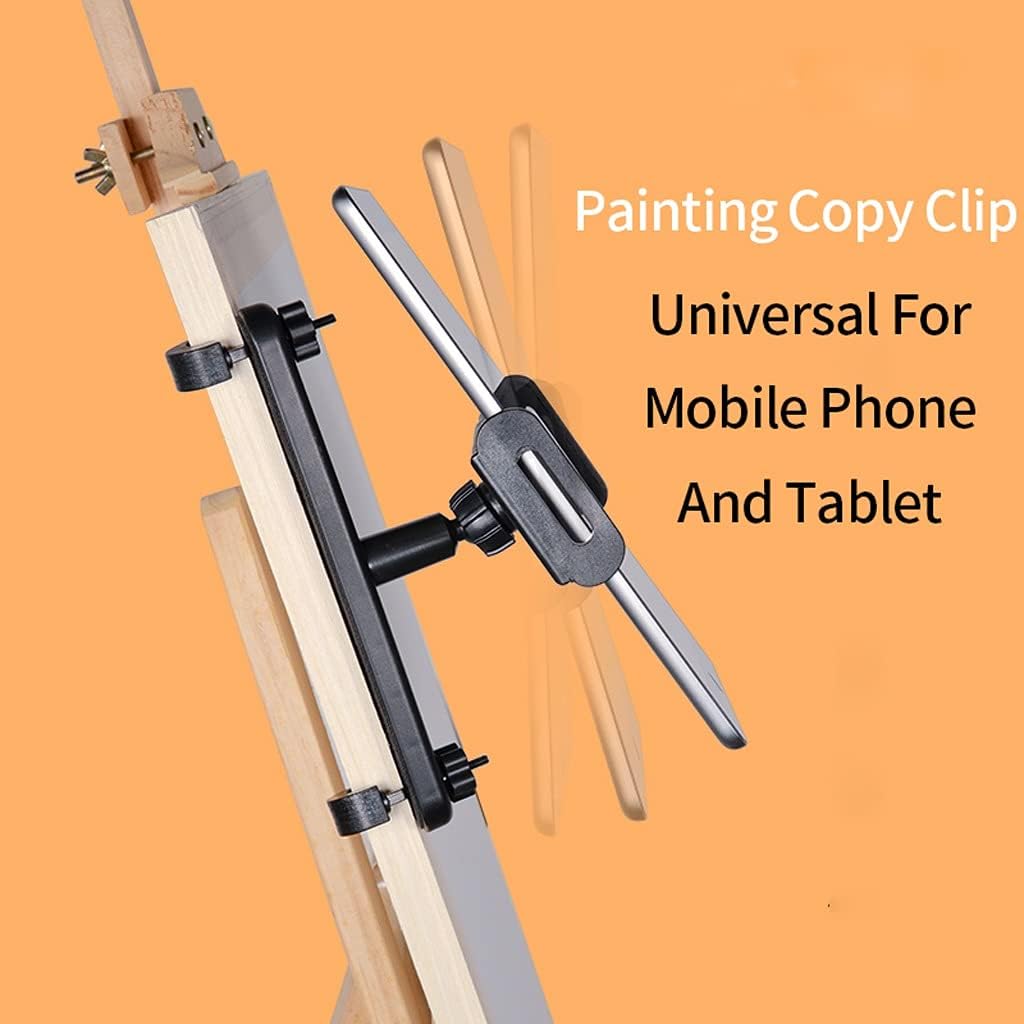 HBJWOV Drawing Board Copy Clip Clamp Art Special Painting Easels Mobile Phone Tablets Picture Sketch Photo Clips Computer Stand