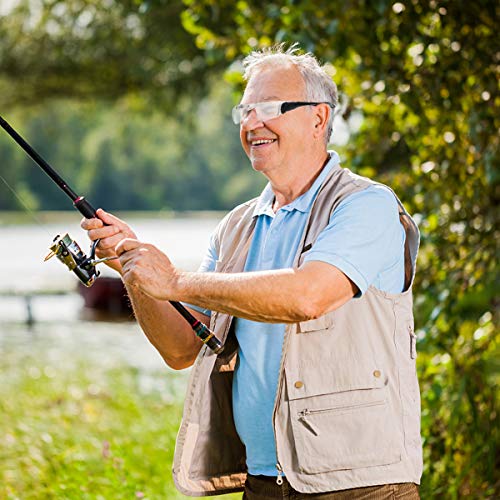 ABOOFAN 1Pc lupa de pesca portátil óculos telescópio lupa binóculos