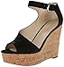 Nine West Women's Adyssinian Nubuck Wedge Sandal