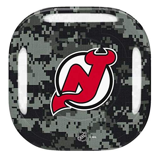Skinit Decal Audio Skin Compatible with Samsung Galaxy Buds Pro - Officially Licensed NHL New Jersey Devils Camo Design