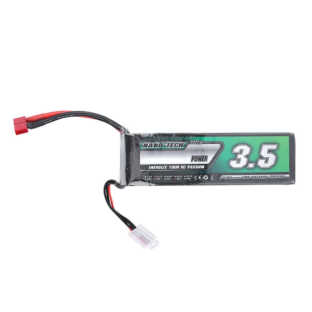 Modelo de batería Lipo 3500MAH 11,1V 60C para vehículos RC (Enchufe en T)
