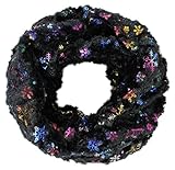 Damenschal dy_mode Damen Kunstpelz Loop Schal/Schlauchschal Faux Pelz Schal - viele Farben (CL015)